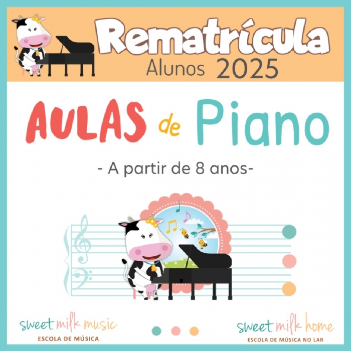 Rematrícula Aula de Piano