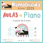 Rematrícula Aula de Piano